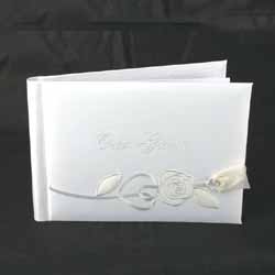 This lovely guest book is a great way to remember all the family and friends that attended the