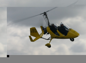 Unbranded gyrocopter flying lesson - 40 minutes