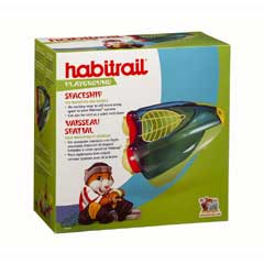 The Habitrail system duplicates the natural living environment of hamsters and gerbils. The add-ons 