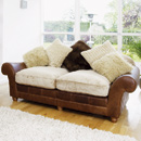The Halo Seattle leather sofa in Lush leather is a modern take on a classic design. This sofa`s