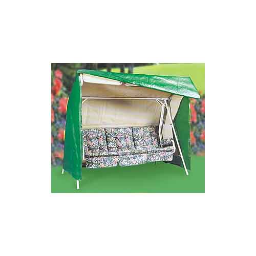 Made of polyethylene woven material which protects your beautiful garden furniture against all kinds