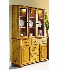 Hampshire 3 Door Display Cabinet