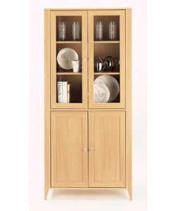 Hampstead 2 Door Glass Display Cabinet