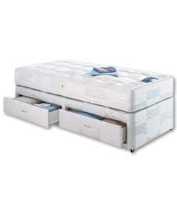 Hampton Supreme 3ft Bed with 2 Drawers