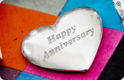 Happy Anniversary Pebble Our Happy Anniversary Pebble is a wonderful gift for a Wedding Anniversary 
