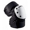 Extra thick Harbinger knee pad with thermo formed knee pad with exclusive flat cap protection in