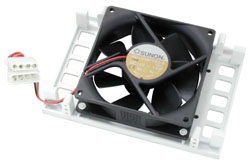 Hard disk drives are often damaged because of the high temperature within the PC housing - especiall