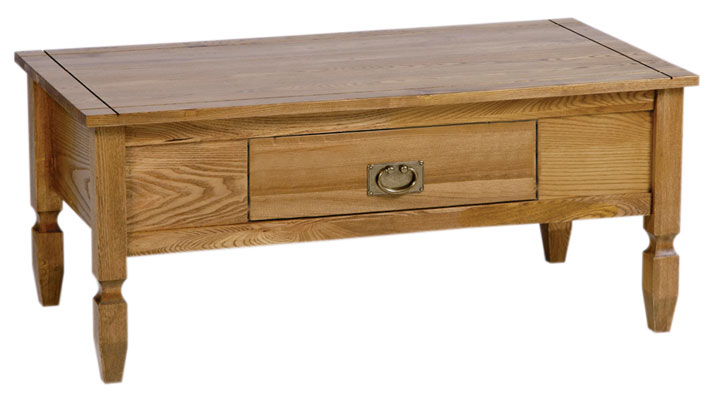 Unbranded Hardood Coffee Table With Drawer Vermont Value