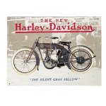 Harley Davidson tribute plaque