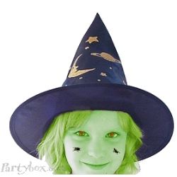 Hat - Witch - Child - Wired Brim - Assorted