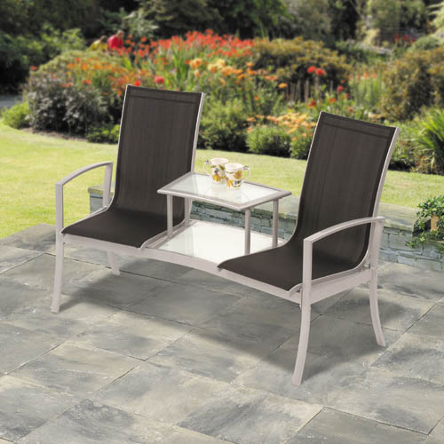Perfect for spending time in the garden together  this Havana Companion Seat features a two tier cen