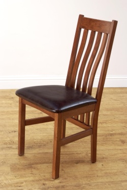 Unbranded Havana Vermont Oak Dining Chair with Brown