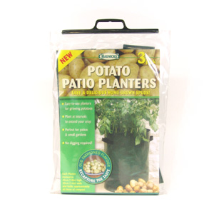 Haxnicks Potato Patio Planter x 3