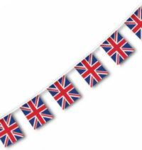 Unbranded Heavy Duty Flag Bunting: Great Britain 25m