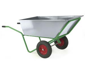 Unbranded Heavy duty galv wheel barrow