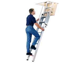 Unbranded Heavy duty loft ladder