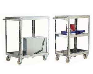 Unbranded Heavy duty stainless steel trolley