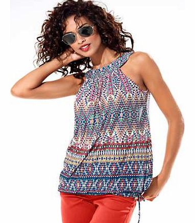 Unbranded Heine Abstract Print Top
