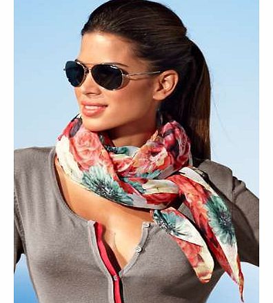 The perfect accessory this season is this lovely floral print scarf, easy to accessorise.Heine Scarf Features: Washable 100% Polyester