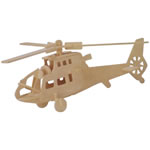 Unbranded Helicopter Woodcraft Kit