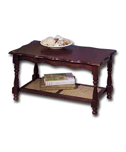 Hennessey Mahogany Effect Coffee Table