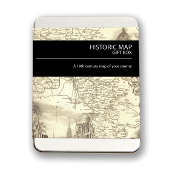 Unbranded Historic Map Gift Box