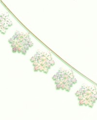 Unbranded Holographic Snowflake String 2.7m