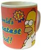 The Homer Giant Mug features everyones favourite Simpsons character and reads - The Worlds Greatest 