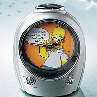 Homer Talking Alarm Clock
