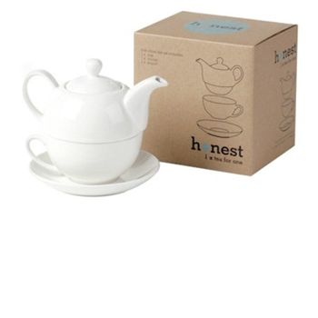 Unbranded Honest - Tea For One Set. Tea Pot, Cup