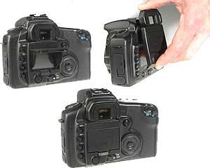 Hoodman - FlipUp LCD Cap for Canon 10D and 20D Digital Cameras - Ref H-20D
