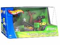 Cars and Other Vehicles - Hot Wheels Atomix Basic Playset - Colour and Character May Vary
