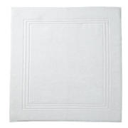 Unbranded Hotel 5* Bath Mat, White