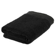 Unbranded Hotel 5* Bath Sheet, Black