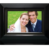 Unbranded HP 7 Black/Silver Digital Photo Frame with