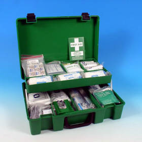 A Medium Risk Workplace Kit with Extras The STD20P First Aid Kit is ideal for light engineering.  as