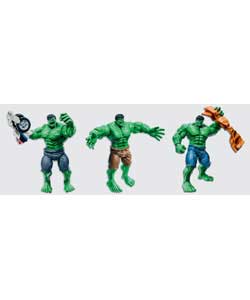Unbranded Hulk 3 and 3/4in Action Figure Assortment