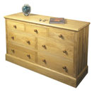 Hunston oak 3 over 4 chest furniture