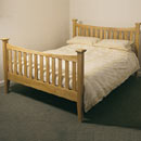Hunston oak high footend bed furniture