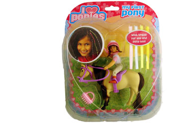 With braids for you and your pony!