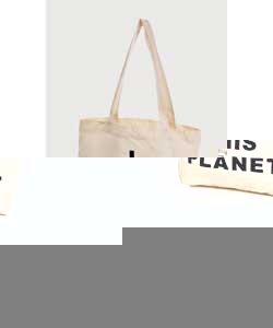 Shopping bag.Cream / natural.Organic cotton.Carry handle.Size (H)43, (W)35cm / (H)16.92, (W)13.77in.