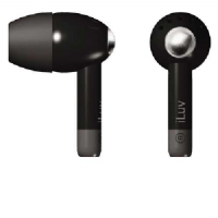 Unbranded i-Luv Black Lightweight In-ear Earphone for Ipod