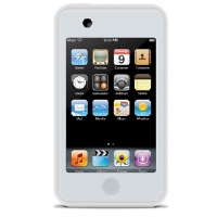 Unbranded i-Luv White Silicone Case for 2nd Generation