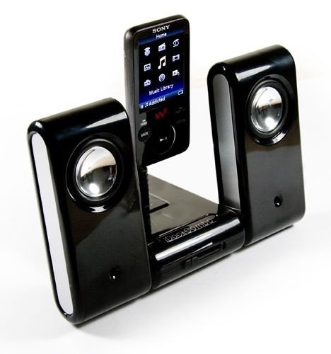 This compact travel speaker system is ideal for all MP3 systems. You can enjoy high quality stereo s