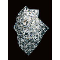 Unbranded IMCE01081 WB - Chrome and Crystal Wall Light