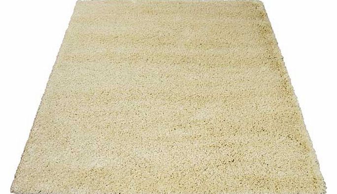 Unbranded Imperial Shaggy Rug - Ivory - 80 x 140cm