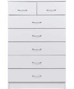 Unbranded Impressions 5   2 Drawer Chest - White