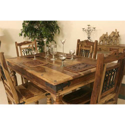 Indian - Jali 1.35m Dining Table (Only) -