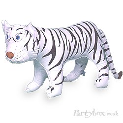 Inflatable White Tiger - 45cm