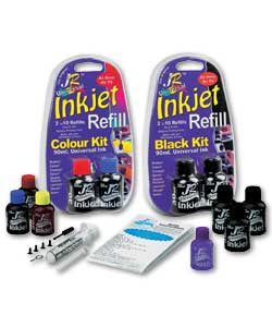 Inkjet Colour Refill Kit